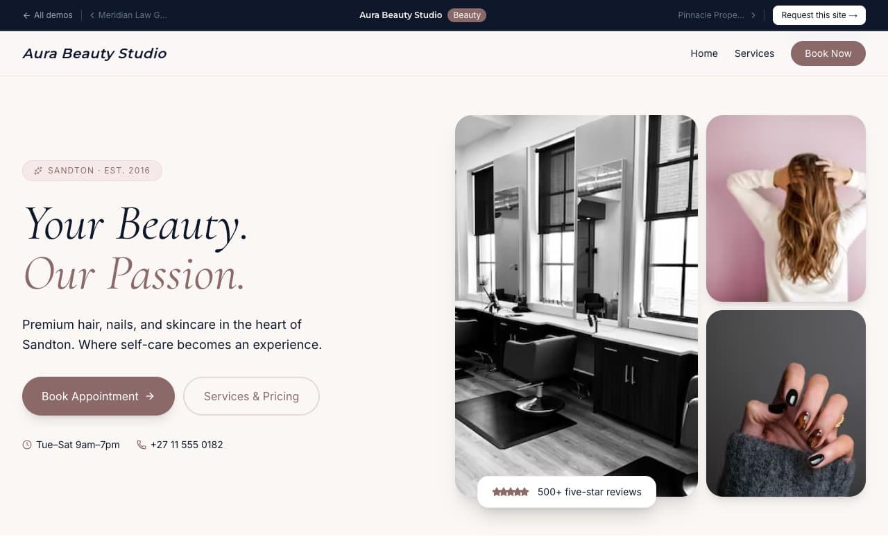 Aura Beauty Studio preview