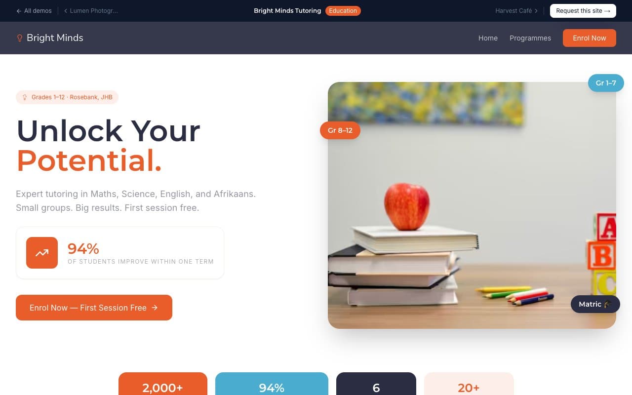 Bright Minds Tutoring preview