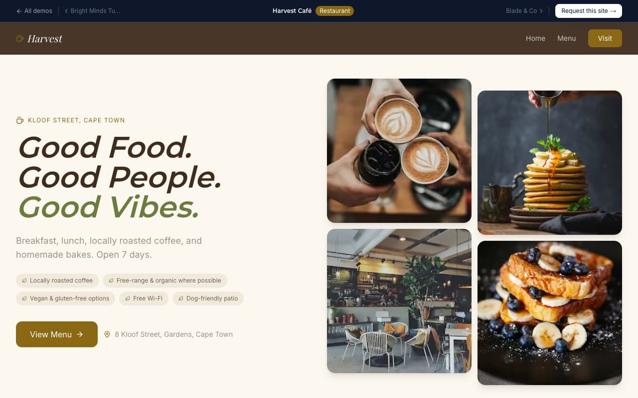 Harvest Café preview