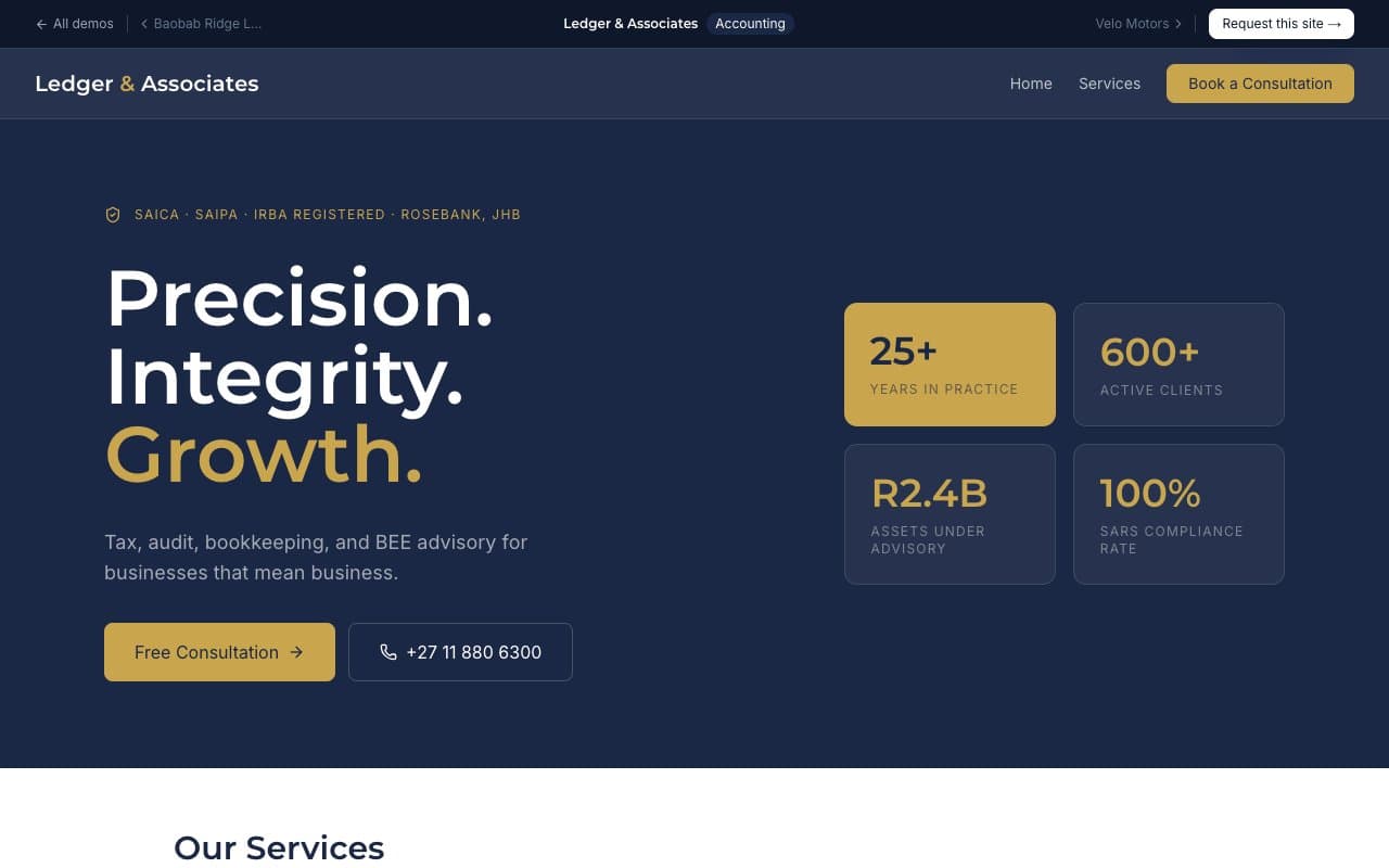 Ledger & Associates preview