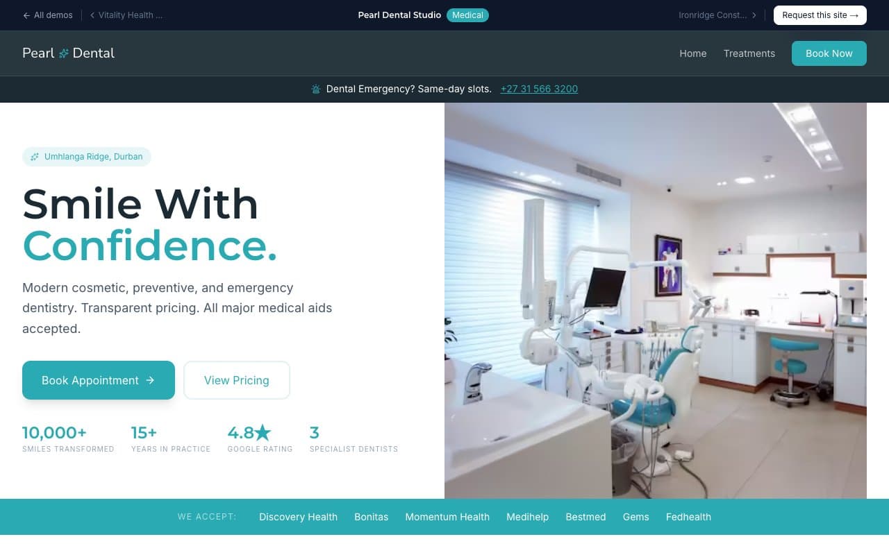 Pearl Dental Studio preview