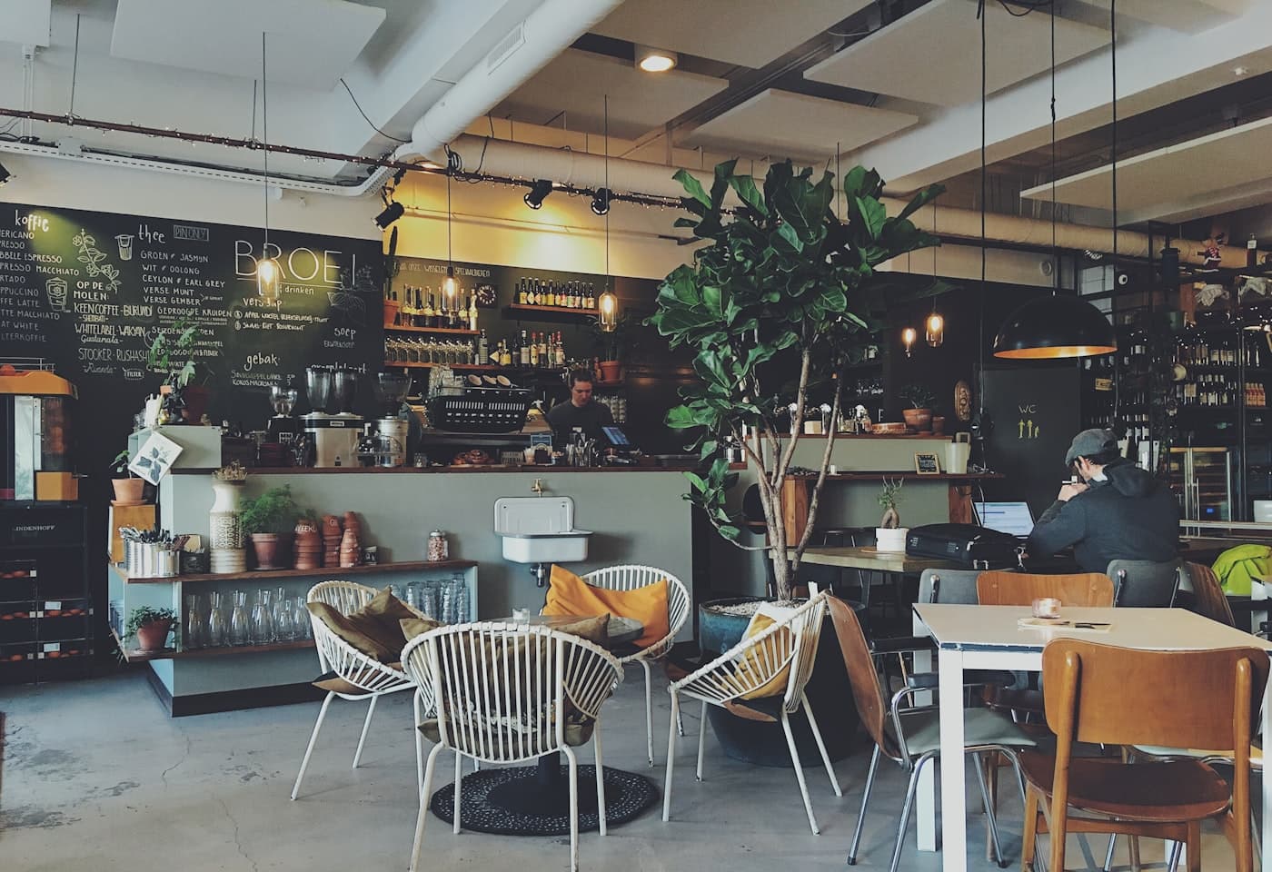 Harvest Café interior