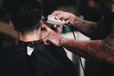 Straight razor shave